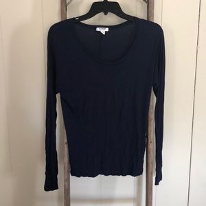 OLD NAVY SIZE XS JERSEY CREW NECK LONG SLEEVE TEE